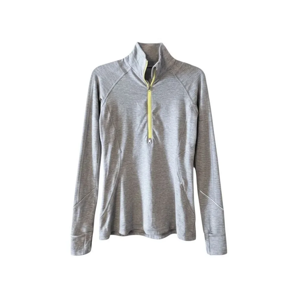 LULULEMON ATHLETICA Race Your Pace 1/2 Zip Pullover Size 6